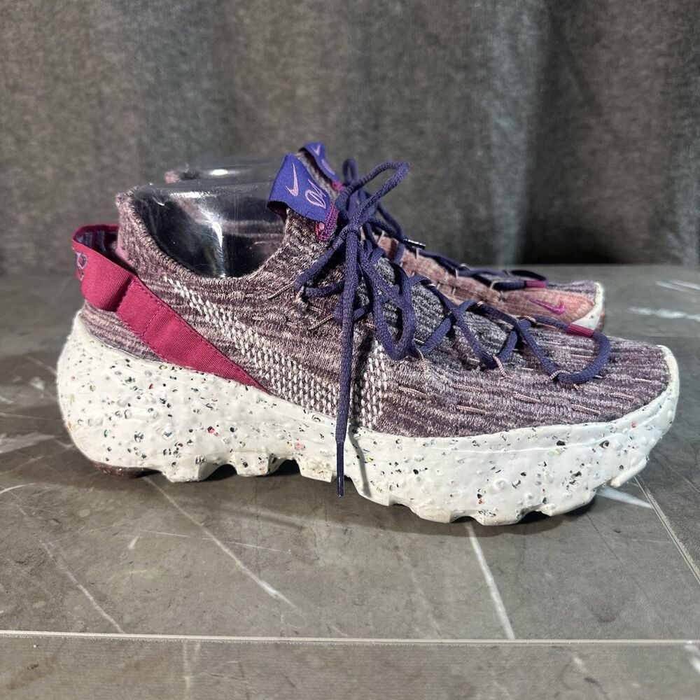 Nike Space Hippie '04 Running Shoes Cactus Flower Gravity Purple Women’s 8 B16